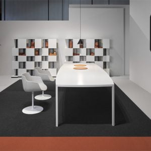Mesa elegante y minimalista  TENSE CURVE by  MDF Italia