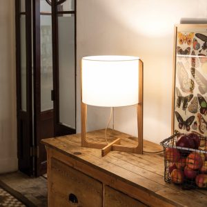 Lámpara de escritorio de madera Melina by Carpyen | Communita