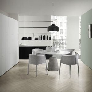 Silla elegante y minimalista  ACHILLE ARMCHAIR by  MDF Italia