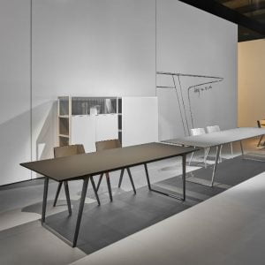 Mesa elegante y minimalista  AXY by  MDF Italia