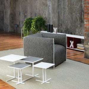 Mesa elegante y minimalista  K TABLE by  MDF Italia