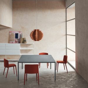 Mesa elegante y minimalista  TENSE MATERIAL STONE AND MARBLE by  MDF Italia