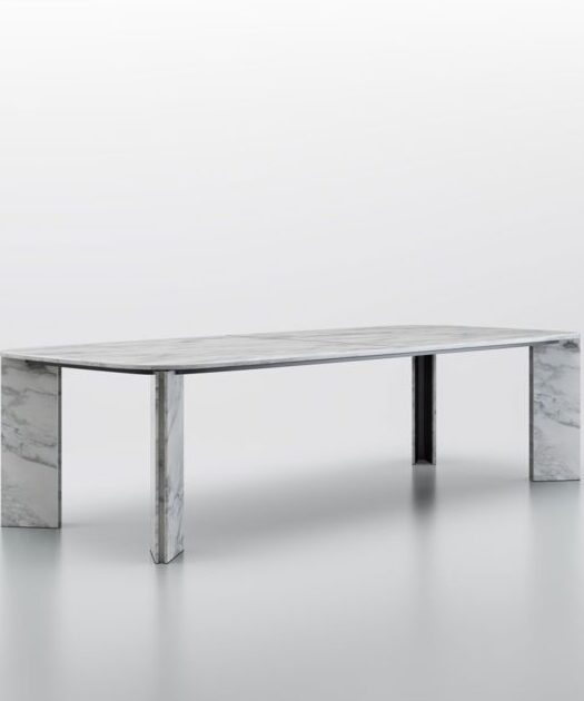 Mesa elegante y sofisticada MAXWELL by Acerbis