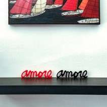 Letrero de amor Amore Message by Slide Design | Communita