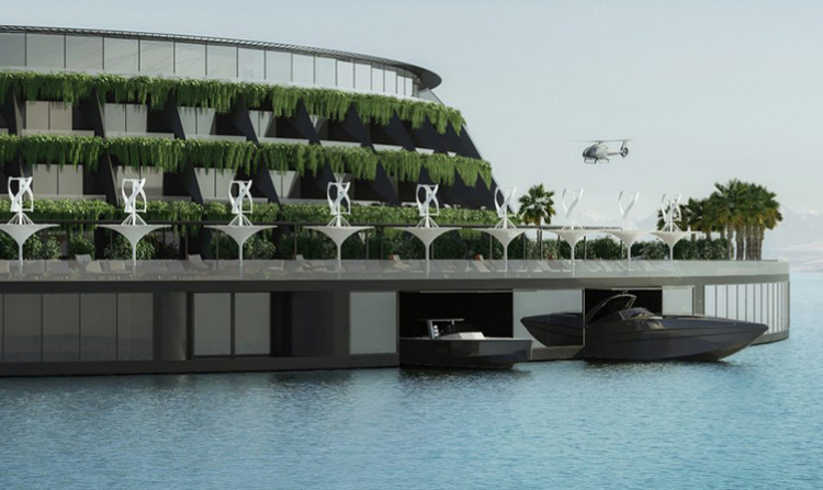 Hotel Flotante en Qatar