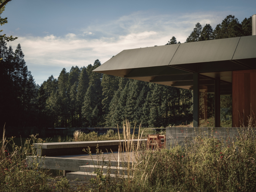 Arquitectura que dialoga con el paisaje