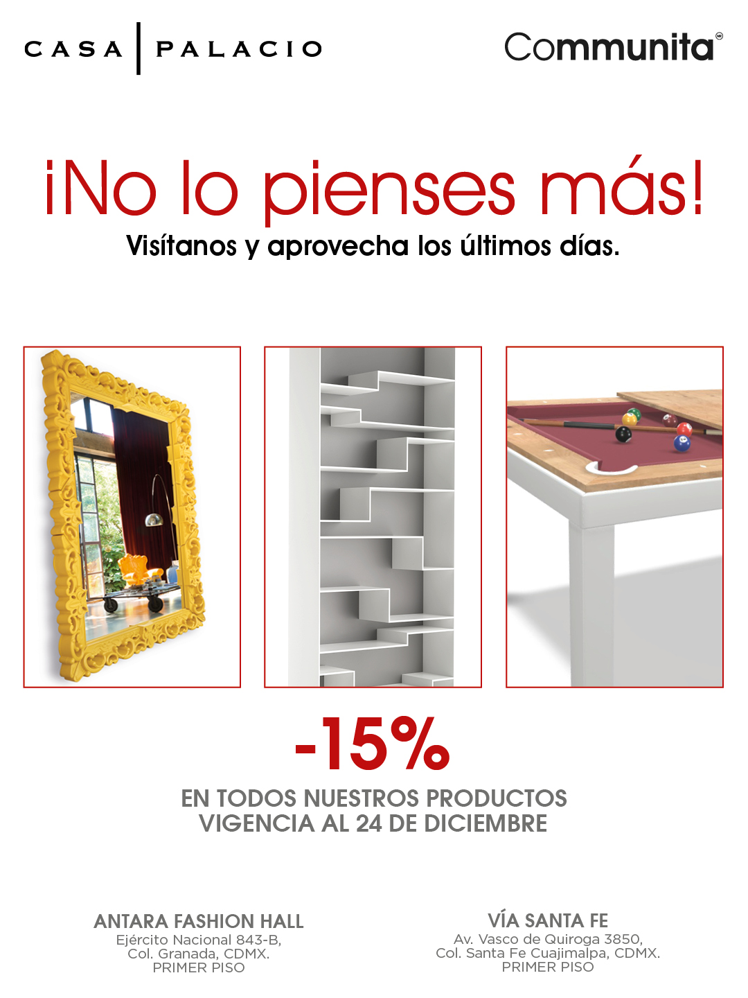 descuento en casa palacio