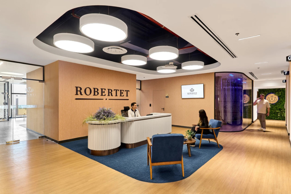 Robertet México se ubican en el piso 34 de la Torre M