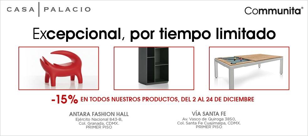 Communita descuento en casa palacio